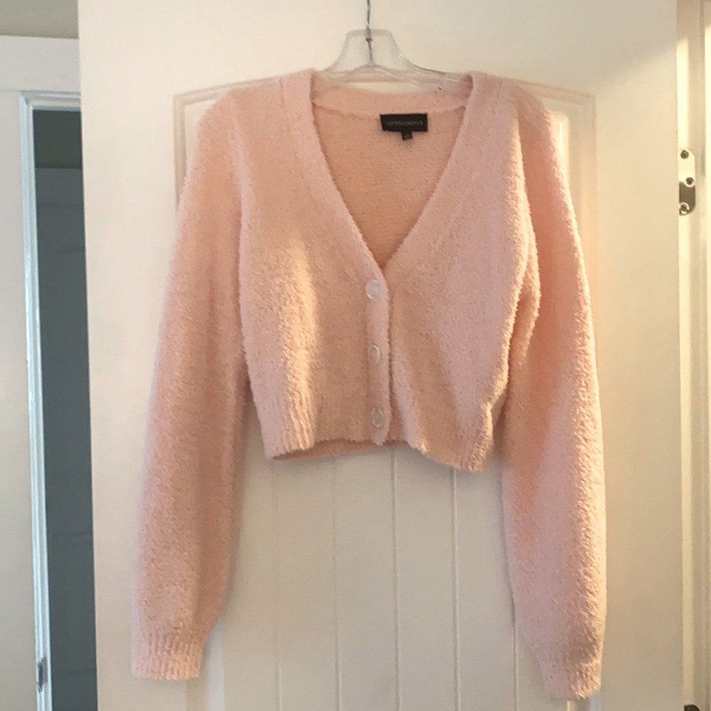 Cozy cropped sweater